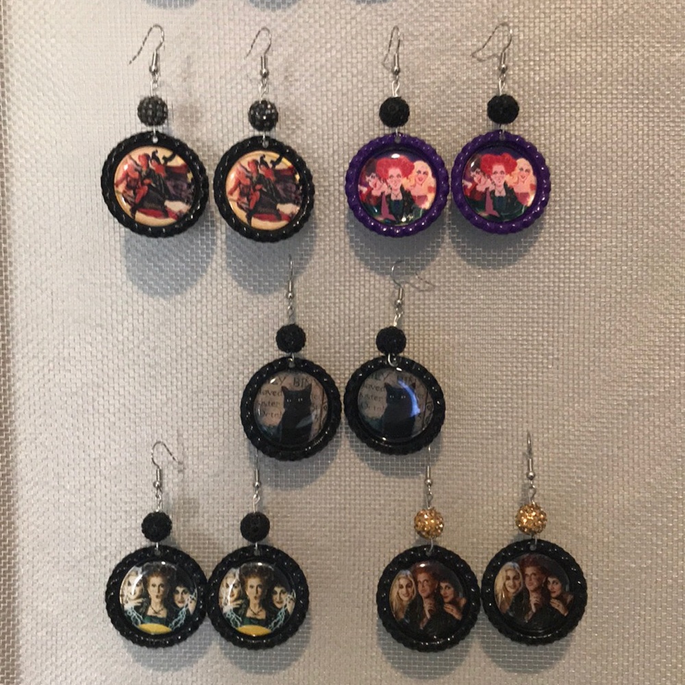 Hocus pocus 5 pack of earrings
